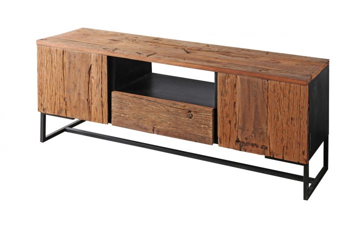 MUEBLE TV LACERTA MAD. RECICL./ACACIA/METAL IMORI