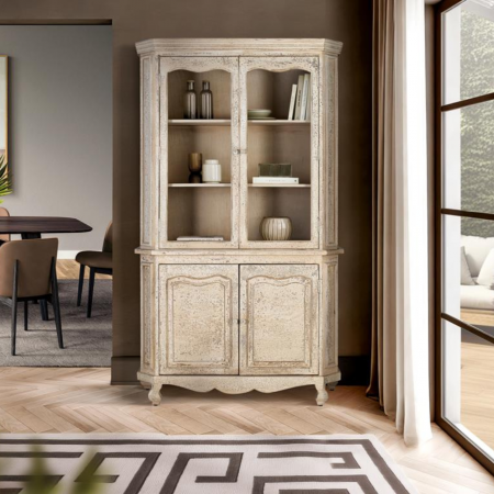 Vitrina 4 puertas de madera de mango - Giner y Colomer - 1