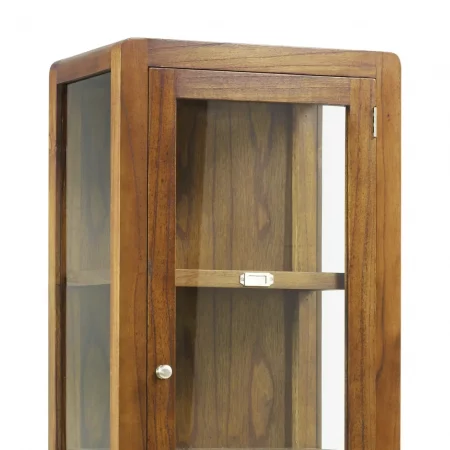 Vitrina Flash con 3 Cajones 2 Puertas 2 Estantes de Madera Mindi y con Vitrinas - Moycor (3)