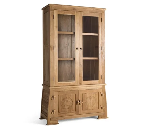 Vitrina Madera de Teca 109x42x186 Cm - Giner y Colomer (5)