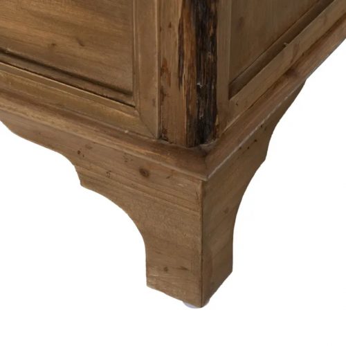 Vitrina Natural de Madera de Abeto 4 Puertas 1 Cajon - IXIA (11)