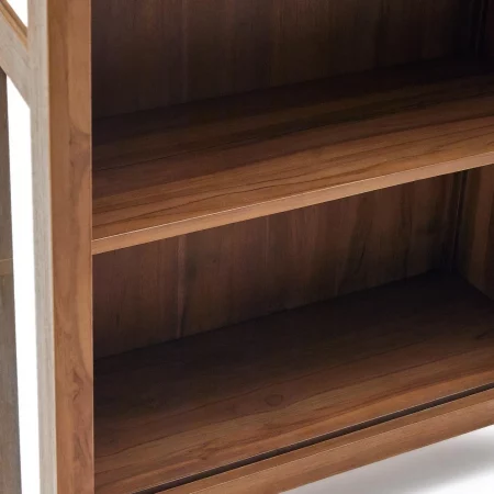 Vitrina Sashi de madera maciza de teca 110 x 185 cm-5