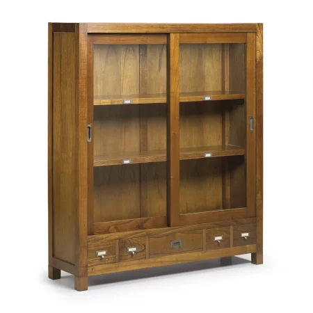 Vitrina Star Puertas Correderas 120x40x137 Cm - Moycor (1)