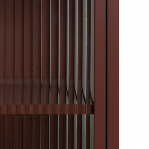 Vitrina Teja de Metal y Cristal 2 Puertas - IXIA (10)
