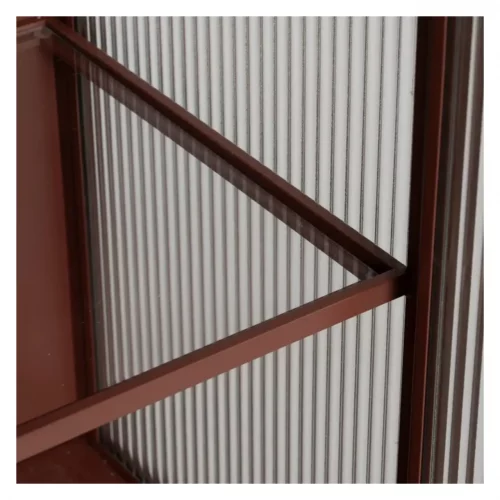 Vitrina Teja de Metal y Cristal 2 Puertas - IXIA (7)