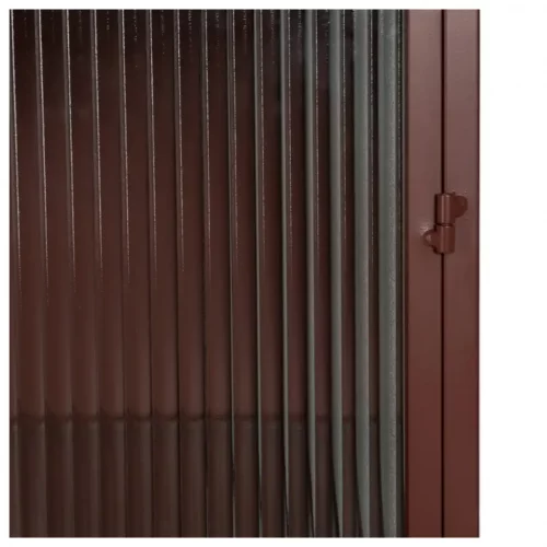Vitrina Teja de Metal y Cristal 2 Puertas - IXIA (9)