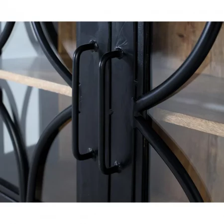 Vitrina de Estilo Industrial 100x40x200 Cm - Giner y Colomer5