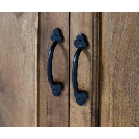 Vitrina de Estilo Provenzal en Madera de Mango - Giner y Colomer (3)