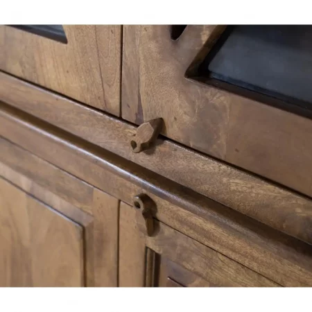 Vitrina de Estilo Provenzal en Madera de Mango - Giner y Colomer (4)
